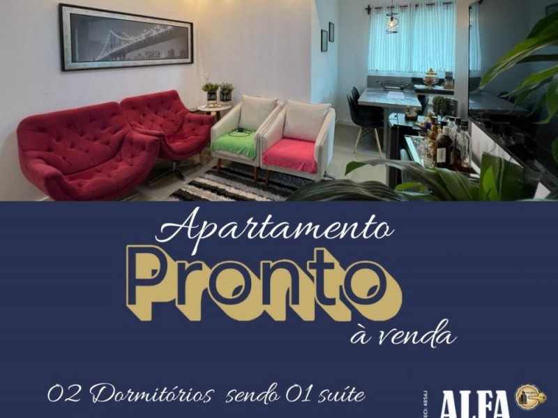 Apartamento pronto  venda - semi mobili